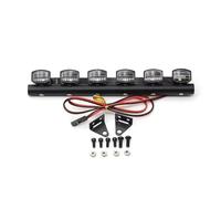 Faretti Veicoli Rc Per Axial Per SCX10 90046 Per Traxxas Per TRX4 Per Redcat GEN8 Per RGT EX86100 Per Tamiya CC01 1/10 RC Car Barra Luminosa Per Tetto RC Crawler(6LED)