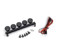 Faretti Veicoli Rc Per Axial Per Scx10 II Per Wraith Per Trx-4 1/10 4 5 6 Faretto Bianco Lampada Tetto Barra Luminosa Rc Modello Auto Camion Parti Decorative(5pcs)