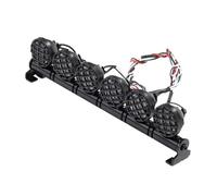 Faretti Veicoli Rc Per Axial Per SCX10 II Per Wraith Per TRX-4 1/10 Faretto Bianco 4/5/6 Lampada Da Tetto Barra Luminosa Parti Decorative Per Auto E Camion RC.(6 LEDS)