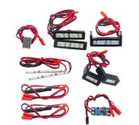 Faretti Veicoli Rc Per Felony 6s Per Infraction Per Limitless F1 1/7 Gruppo Luci Posteriori Laterali Parti Aggiornamento Auto Camion RC(Size 2)