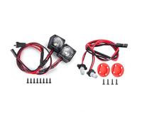Faretti Veicoli Rc Per Phoenix VS4-10 1/10 2 Pezzi Angel Eyes Light Blue White Spotlight Headlights RC Crawler Model Car Decoration Parts(1Set-1)