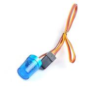 Faretti Veicoli Rc Per Tamiya 1/10 1/14 RC Modello Auto Trattore Camion Ingegneria Lampada Multifunzione Strobo-Blade Luce Rotante Lampeggiante(Blue)