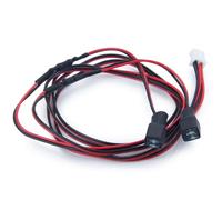Faretti Veicoli Rc Per Tamiya 1/14 Luci Faretto Lampada Telecomando Camion Trattore Rimorchio Auto Aggiornamento Decorazione Strumenti Parti(Red)