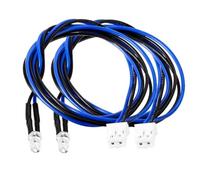 Faretti Veicoli Rc Per Tamiya 1/14 Striscia Luci PH2.0 Interfaccia Bianco/Giallo/Blu/Rosso RC Camion Trattore Modello Accessori Aggiornamento Ricambio(Blue)