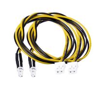Faretti Veicoli Rc Per Tamiya 1/14 Striscia Luci PH2.0 Interfaccia Bianco/Giallo/Blu/Rosso RC Camion Trattore Modello Accessori Aggiornamento Ricambio(Yellow)