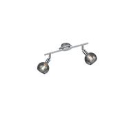 Faretto 2 luci Brest L 40 cm cromo