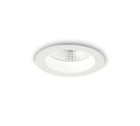 Faretto A Incasso Basic Fi Alluminio Bianco Led 10W 3000K Luce Calda