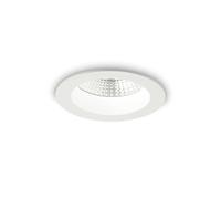 Faretto A Incasso Basic Fi Alluminio Bianco Led 10W 3000K Luce Calda