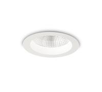Faretto A Incasso Basic Fi Alluminio Bianco Led 20W 3000K Luce Calda