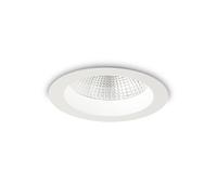 Faretto A Incasso Basic Fi Alluminio Bianco Led 20W 3000K Luce Calda