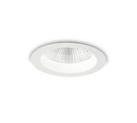 Faretto A Incasso Basic Fi Alluminio Bianco Led 20W 3000K Luce Calda