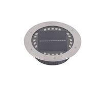Faretto a Incasso Solare Giardino Esterno, 8/12/16/20 LED luce solare confezione da faretti solari da incasso a terr,Lampada solare per Prato, Vialetto, Scala, Paesaggio(Size:Luce calda,Color:20W)