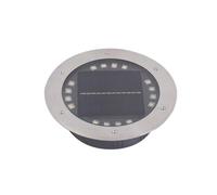 Faretto a Incasso Solare Giardino Esterno, 8/12/16/20 LED luce solare confezione da faretti solari da incasso a terr,Lampada solare per Prato, Vialetto, Scala, Paesaggio(Size:Luce colorata,Color:16W)