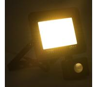 vidaXL Faretto LED con Sensore 30 W Bianco Caldo