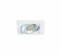 Faretto a led da incasso quadrato orientabile Dimmerabile 8W IP44 3000K
