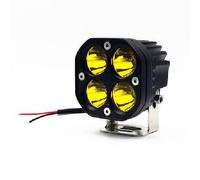 Faretto a LED per motocicletta con luce gialla da 40 W Faro per paraurti anterio