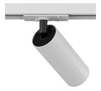 Faretto a LED per Sistema Illuminazione Binario 12W 3000K in Alluminio Focus LED Bianco