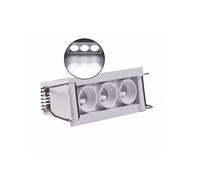 Faretto a LED Rettangolare per Controsoffitti in Cartongesso Luce da soffitto [EEK: A+]