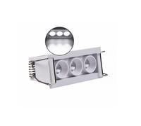 Faretto a LED Rettangolare per Controsoffitti in Cartongesso Luce da soffitto [EEK: A+]