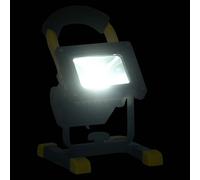Faretto a LED Ricaricabile con Maniglia 30 W Bianco Freddo
