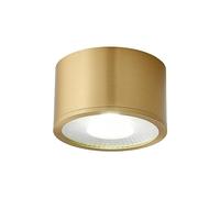 Faretto a montaggio superficiale in ottone, illuminazione spot d'accento moderna per interni, plafoniere a LED per soggiorno corridoio corridoio galleria luci per quadri e mini faretti d'accento