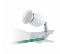 Faretto a morsetto Banny 1 LED 1xGU10 3W 240lm - Eglo 93118