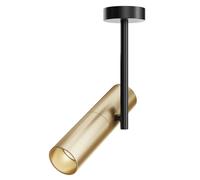 Faretto A Soffitto Moderno Elti Alluminio Nero 1 Luce Gu10 50W
