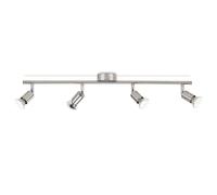 Faretto a soffitto o parete Philips GU10 nichel 4 lampade