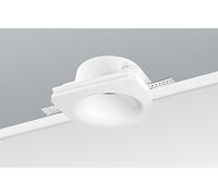 Faretto incasso in Gesso Nobile tondo Bianco 9095