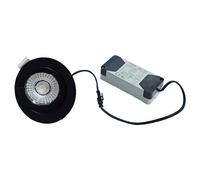 Faretto ad incasso Led Ilmas 9W 3000K 1035 lm nero 090022N2
