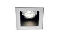 Faretto ad incasso moderno alluminio a 1 luce quadrato collezione DL1181