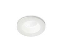 Faretto Ad Incasso Moderno Room-65 Alluminio Bianco Led 8W 3000K Luce Calda