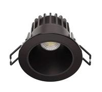 Faretto ad incasso Nobile H2 Deco CSP 6,5/10W 2200-4000K IP65 Nero H2D1BLKBLK