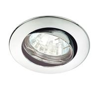 Faretto ad incasso Nobile orientabile GU10 nikel spazzolato 4112/H/NS