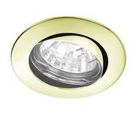 Faretto ad incasso Nobile orientabile GU10 oro 4112/H/GD