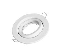 Faretto ad incasso Nobile orientabile portalampada GU10 Bianco 4112/H/BI