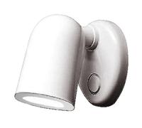 Faretto alogeno Batsystem Tube ABS bianco - 1 PZ - 13.868.00 - 1386800