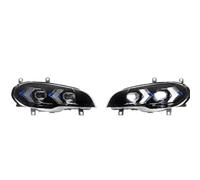 Faretto Anteriore Auto Faro Montaggio DRL Segnali Testa Lampada Per BMW Per X5 E70 2007 2008 2009 2010 2011 2012 2013 Faro Fanale Proiettore(For 2011-2013,Left steering wheel)