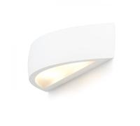 Faretto applique CRESCENT da parete in gesso Verniciabile 230V R7s 78mm 80W