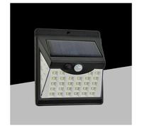 FARETTO APPLIQUE LED A PARETE CON PANNELLO SOLARE LUCE CALDA 3000K IP65 SO-A3-C