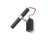 Faretto applique VIPER WL nero cromo 230V LED 3W 60° 3000K