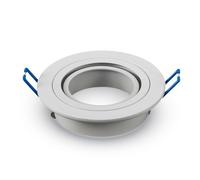 Faretto bianco rotondo da incasso cartongesso gu10 3599