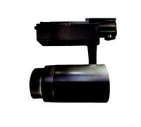 Faretto binario LED 4 vie con angolo regolabile e PF>0,9. Potente 30 W e luce calda 3000 K. Perfetto per spazi eleganti, con regolazione da 15 a 60°. Colore: nero e 230 V. Illumina con stile.