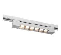 Faretto binario track monofase barra 6 LED 12W resa 144W luce orientabile spot