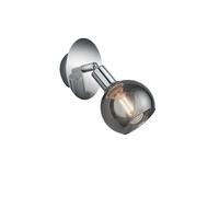 Faretto Brest H 16 cm cromo
