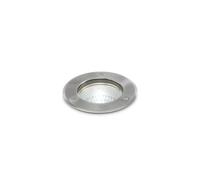 Faretto-Calpestabile Moderno Park Metallo Cromo 1 Luce Gu10 [EEK: A++]