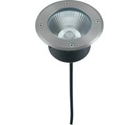 Faretto calpestabile Walk a LED acciaio rotondo 15 cm x 15 cm x 16 cm