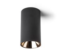 Faretto CANTO da soffitto colore nero 230V LED GU10 8W anello decorativo colori