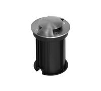 Faretto Carrabile Bidirezione GU10 IP67 - INOX con Doppio Pressacavo