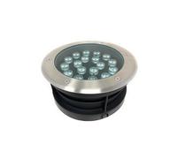 Faretto carrabile calpestabile segnapassi da terra 18 w led luce bianca ip67 [EEK: A+++]